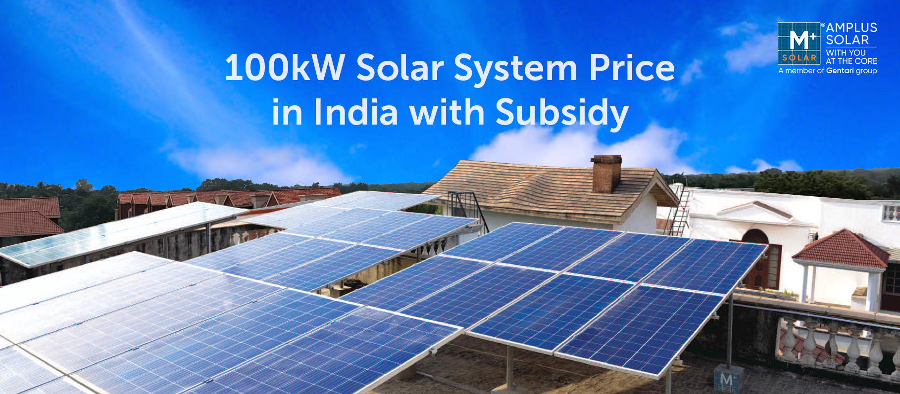 100kW Solar Power Plant India