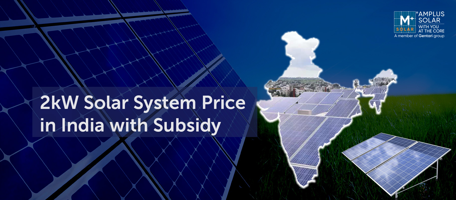 2kW Solar System Price in India with Subsidy