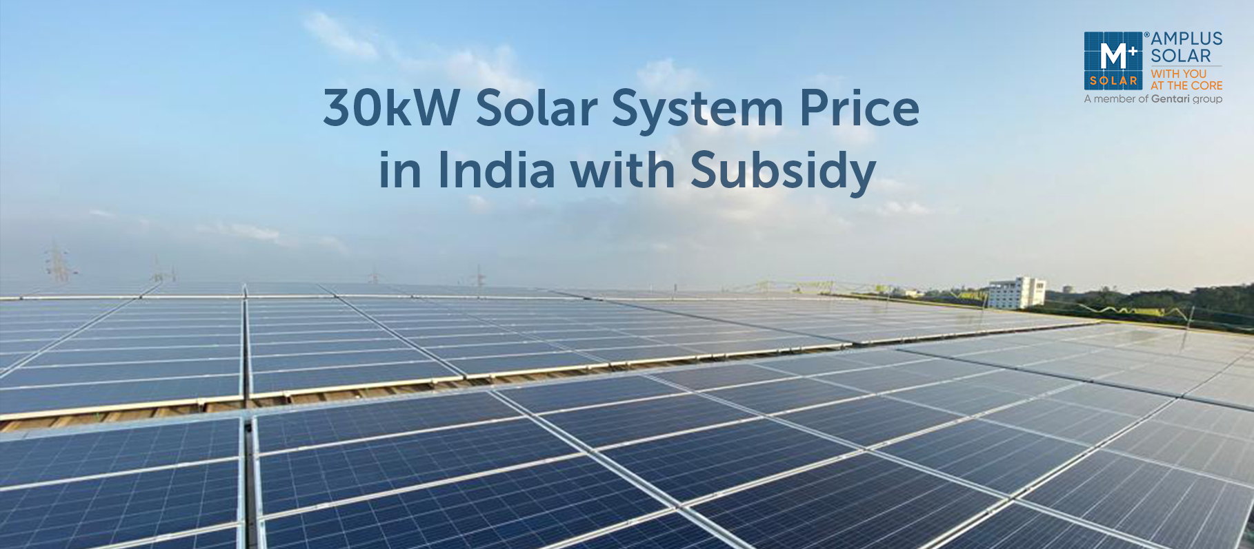 30kW Solar Panel System Price in India