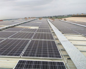 Andritz Hydro rooftop solar plant 1