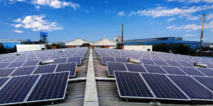 Dominos solar power plants