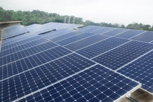 Hilton rooftop solar power plant 1