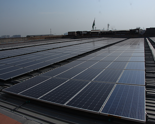 India Expo Centre and Mart solar power plant