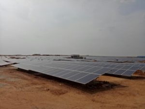Nayaka 42 MW solar park