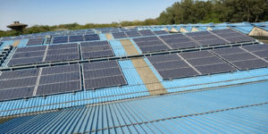 Indian Railways rooftop solar plant