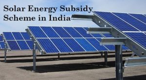 Solar Schemes in India