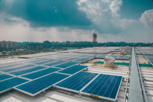General Electric - solar power supply at Gadag, Karnataka