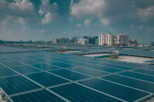 Mahindra DLSI solar power plant