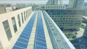 Vatika Group rooftop Solar Power Plant by Amplus