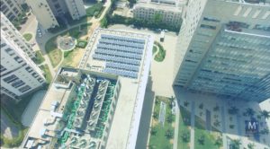 Vatika Group - 500kWp rooftop solar power plant 1