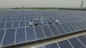 Yamaha - largest rooftop solar power plant by Amplus 6