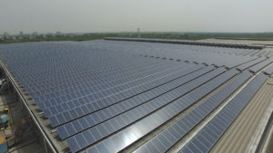 Yamaha - largest rooftop solar power plant by Amplus 2