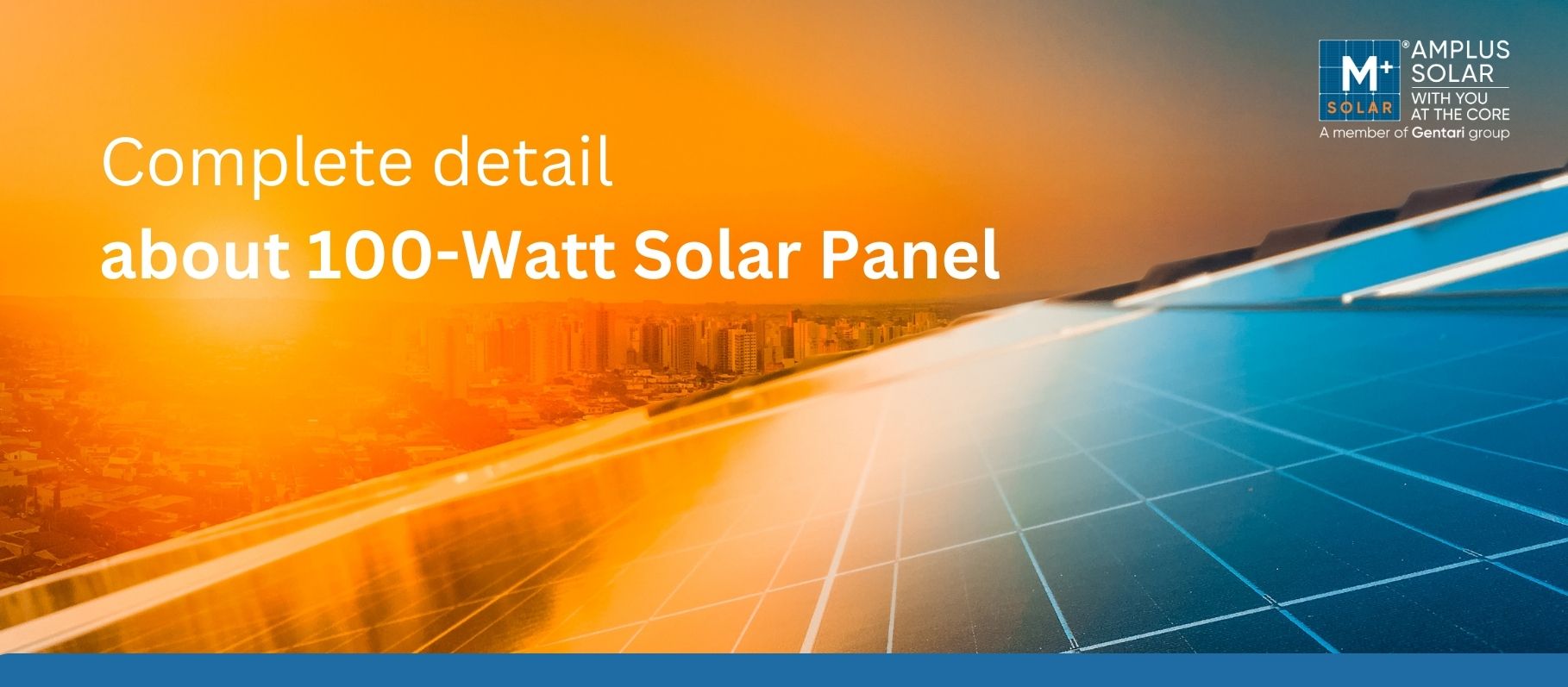 100-Watt Solar Panel