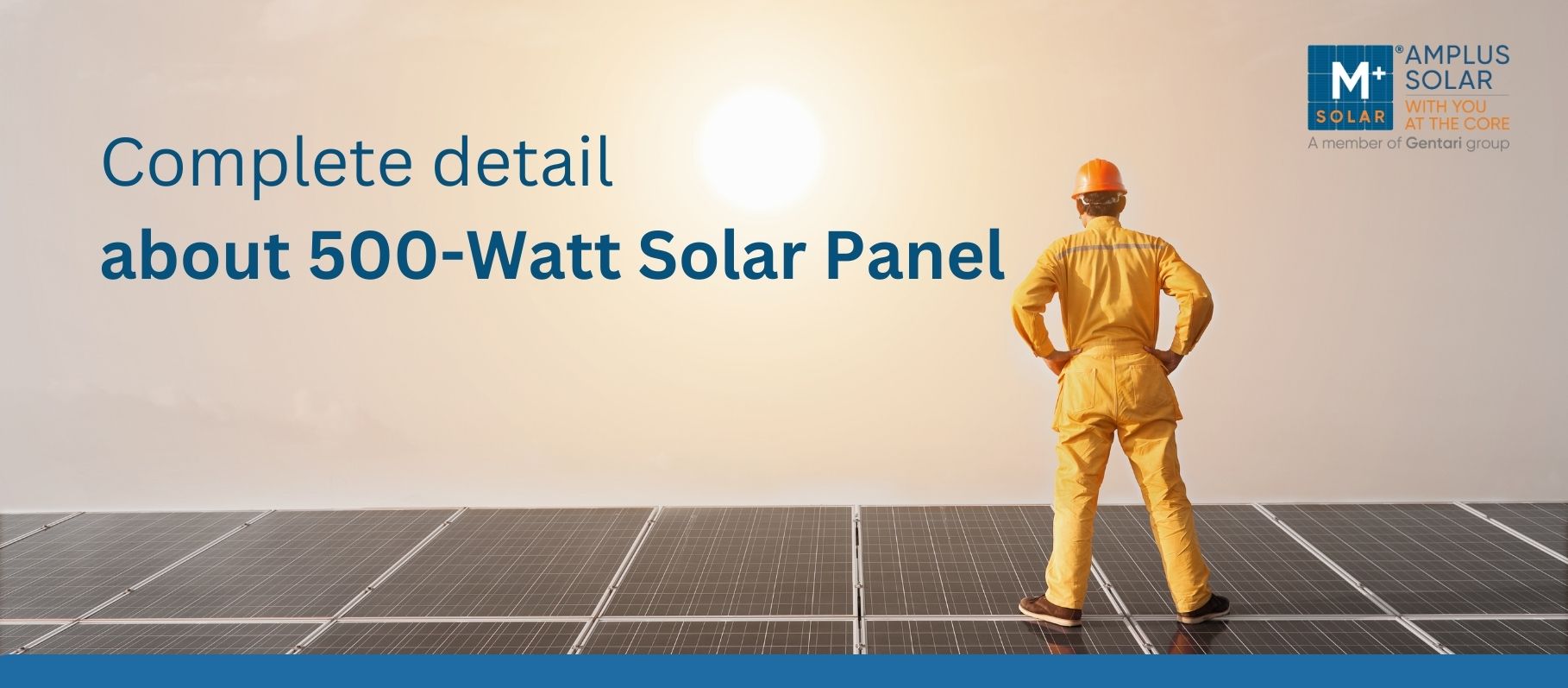 500-Watt Solar Panel